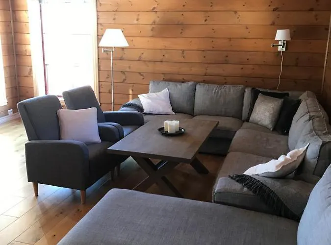 펜션 Harpefossen Skisenter Og Hyttegrend